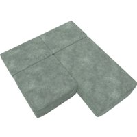 Угловой диван Лига диванов Лига-060 НПБ угол универсальный 129509 (велюр Brut 08 зеленый)