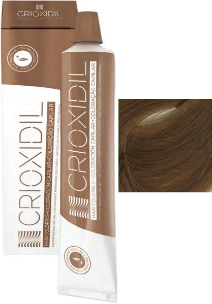 

Крем-краска для волос Crioxidil Silk Color 7.1tc средне-русый пепельный