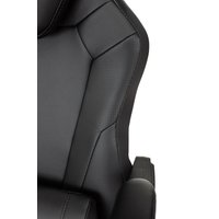 Игровое (геймерское) кресло Stool Group Zombie Avenger CARB (экокожа, черный) в Лиде