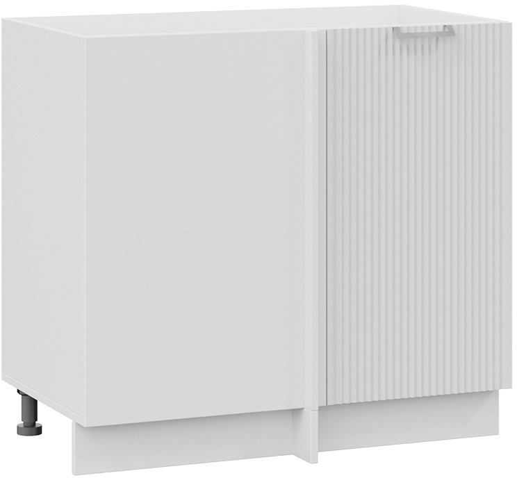 

Шкаф напольный Трия Кимберли 1Н9У (белый/сноу)