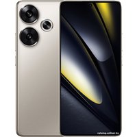 Смартфон POCO F6 12GB/512GB с NFC международная версия (титан) и Xiaomi Redmi Buds 5 Pro (черный) по акции