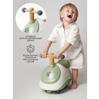 Каталка Amarobaby Enjoy AB24-7NJ/0407 (белый/зеленый)