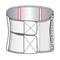 Бандаж абдоминальный Польза 1706 тип 321-I (р.1)