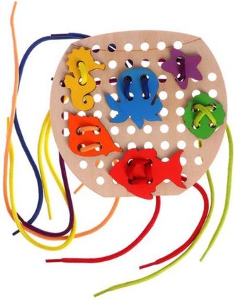 Развивающая игра ЛазерПРО Шнуровка В аквариуме 7066092