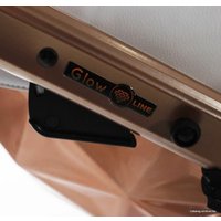 Универсальная коляска Junama Glow V2 (2 в 1, белая кожа/медь)