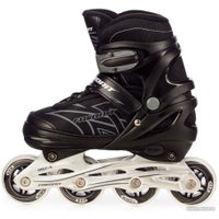 Роликовые коньки Favorit PW-155B-4BK (р. 40-43)