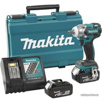 Гайковерт Makita DTW285RME (с 2-мя АКБ)