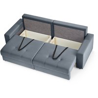 Диван Mio Tesoro Манчестер 292 1.5ек-1.5ек (968 серый)