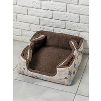 Лежак Lanatex 169 22178 (71x69x1.5, коричневый)