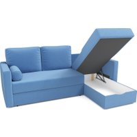 Угловой диван Mio Tesoro Кронус (Velutto 72, сван)