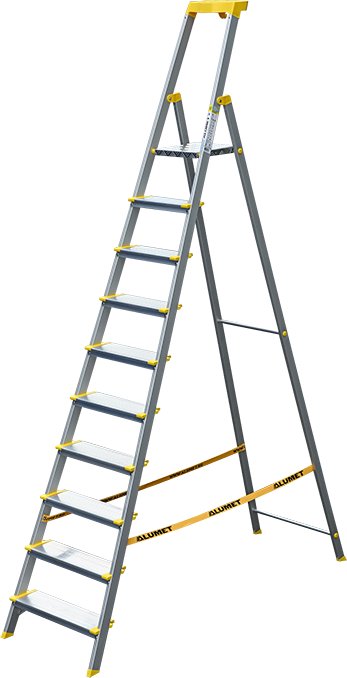 

Лестница-стремянка Алюмет AS710AK015