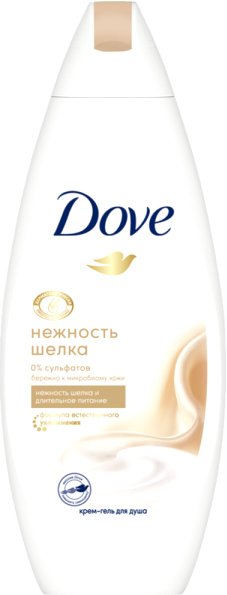 Dove Гель для душа Нежный шелк 750 мл
