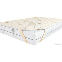 Ортопедический наматрасник Kondor Fiber 4 нестеганый 160x200 (жаккард)