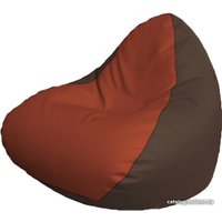 Кресло-мешок Flagman Relax P2.3-75 (красный, коричневый)
