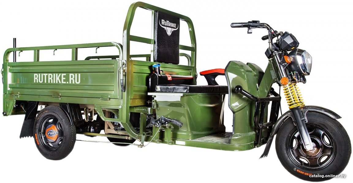 Грузовой электроскутер Rutrike Гибрид 1500 60V1000W (зеленый)