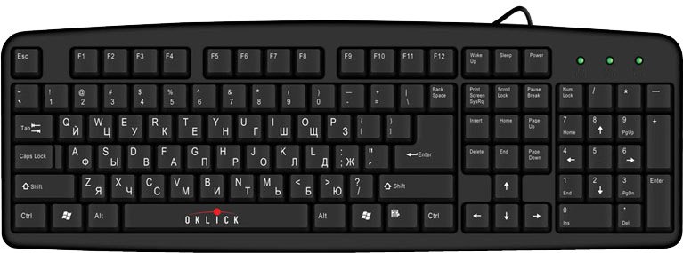 

Клавиатура Oklick 100 M Standard Keyboard