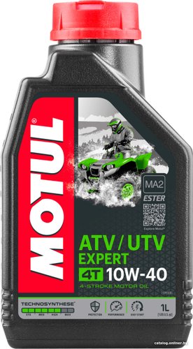 Моторное масло Motul ATV/UTV Expert 4T SM/SL/SJ Jaso MA2 10W-40 1л
