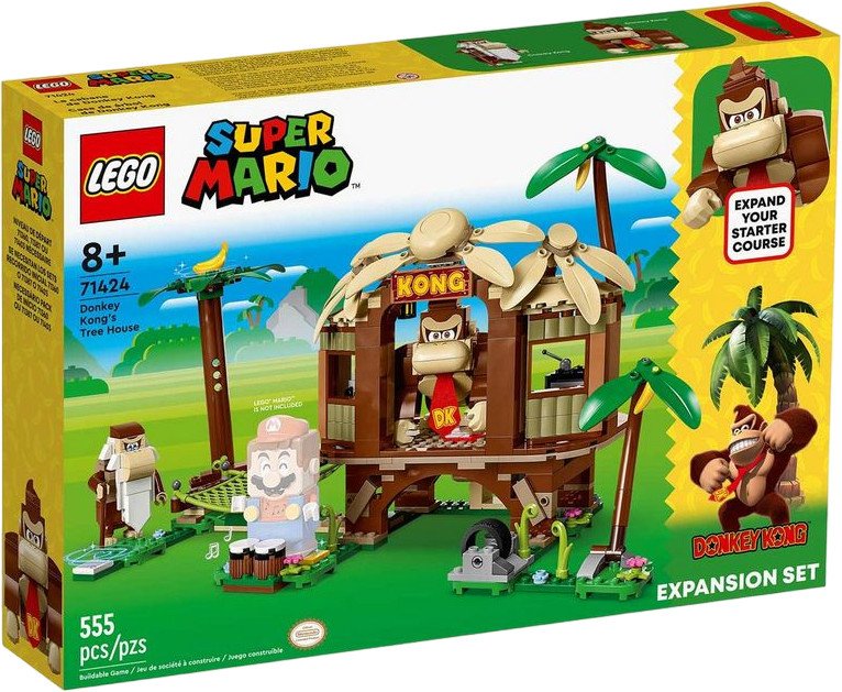 Конструктор LEGO Super Mario 71424 Дополнение Дом на дереве Донки Конга