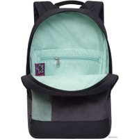 Городской рюкзак Grizzly RXL-327-3 (черный/мятный)