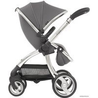 Коляска прогулочная «книга» Egg anthracite/chrome chassis