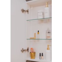 Silver Mirrors Шкаф с зеркалом для ванной Фиджи Flip 40 LED-00003049