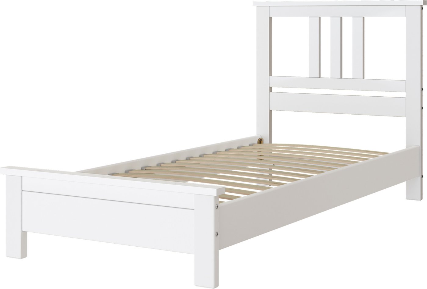 

Кровать Bravo Мебель Лаура 90x200 (белый античный)