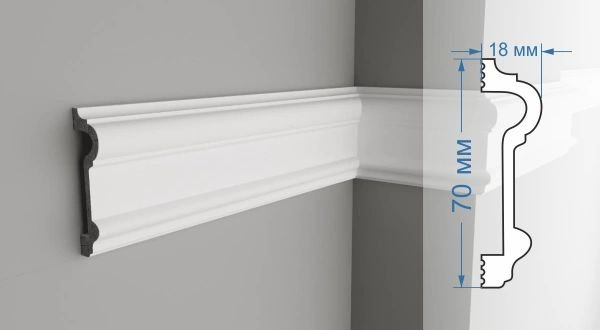 

Молдинг Marca Bello Мonarchico70 М70.18