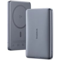 Внешний аккумулятор Baseus PicoGo AM41 Ultra-Slim Qi2 Magnetic Power Bank 10000mAh (серый)