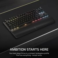 Клавиатура Corsair K70 Core TKL Wireless RGB (черный, Corsair MLX Red V2, нет кириллицы)