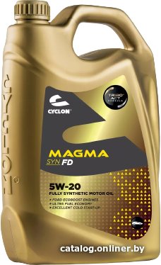 Моторное масло Cyclon Magma SYN FD 5W-20 5л
