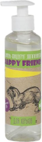 Концентрат шампуня Happy Friends для хорьков 240 мл