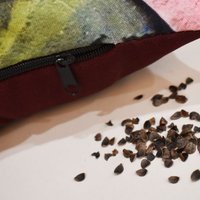 Декоративная подушка Бояртекс Спил дерева 35x40 (с лузгой гречихи)