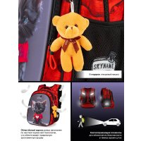 Школьный рюкзак SkyName R1-068 + брелок мишка