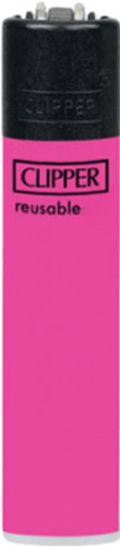 Зажигалка Clipper CP11RH Fluo (розовый)
