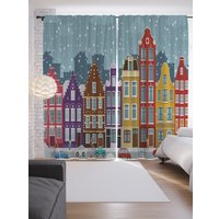 Комплект штор JoyArty Хочется тепла p_6733 (145x265)