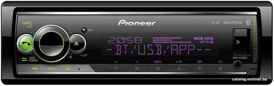 USB-магнитола Pioneer MVH-S520BT