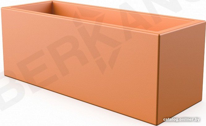 Кашпо Berkano Cubric 30*80 (оранжевый)