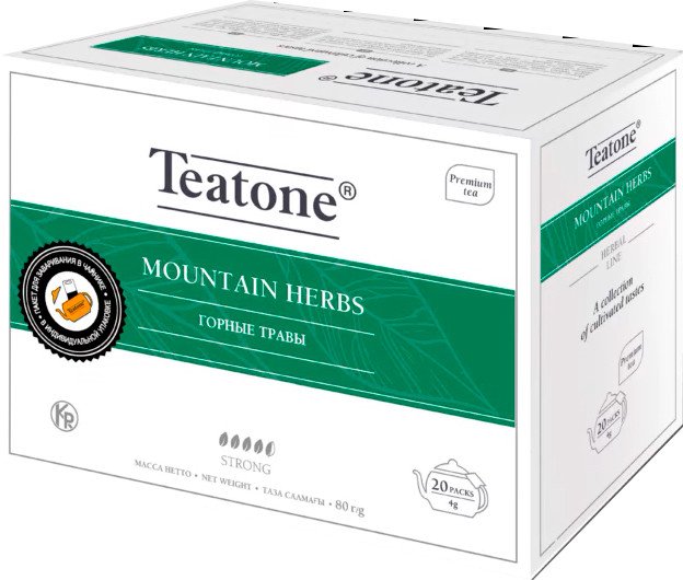

Травяной чай Teatone Mountain herbs - Горные травы 20 шт