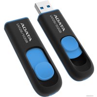 USB Flash ADATA DashDrive UV128 512GB (черный/синий)