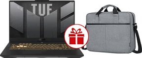 ASUS TUF Gaming F17 FX707ZC4-HX095 + сумка Goody Grandis 17.3" (серый)
