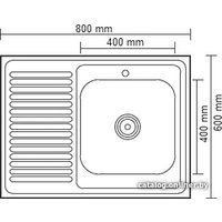 Кухонная мойка Ledeme L68060-6R