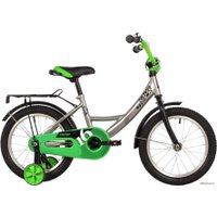 Детский велосипед Novatrack Vector 16 2022 163VECTOR.SL22 (серебристый)