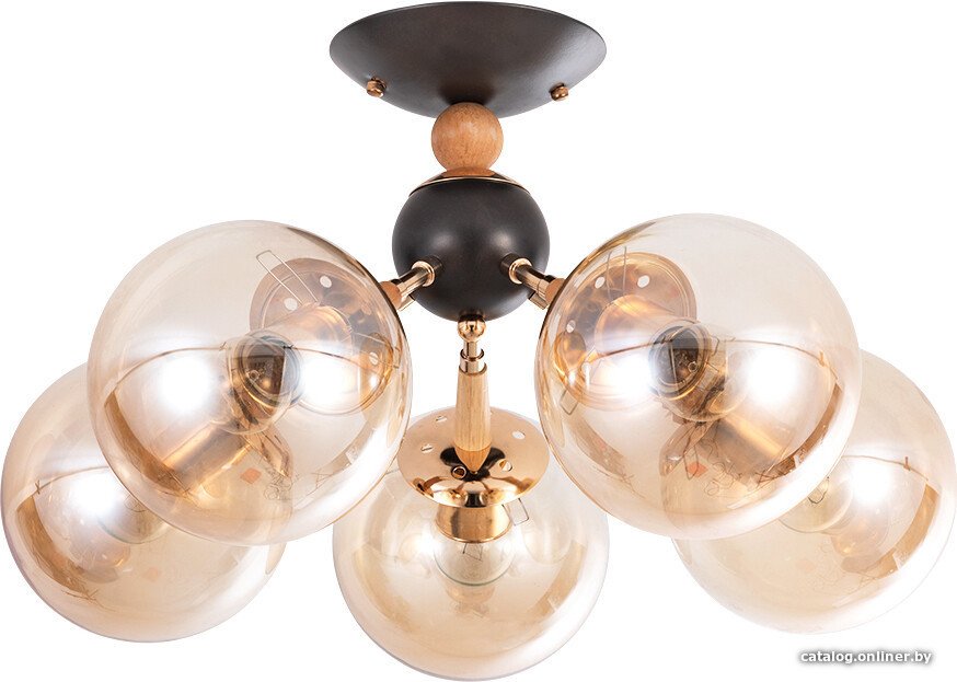 Люстра средней высоты Arte Lamp Boston A4485PL-5BK