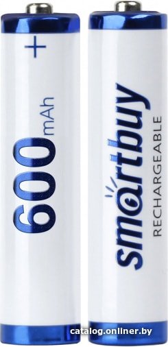 Аккумулятор SmartBuy AAA 600mAh 2 шт. SBBR-3A02BL600