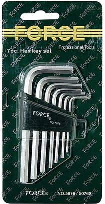 

Набор ключей Force 5076 7 предметов