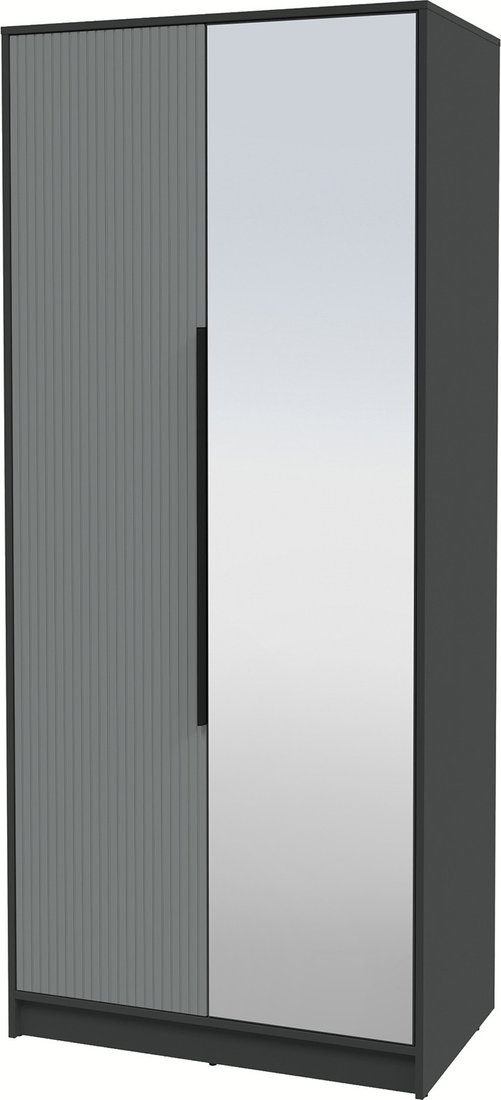 

Шкаф распашной Интерлиния Концепт Лайн КТ-Ш2з (антрацит/серый)