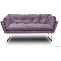 Диван Brioli Анико двухместный (V6/лиловый)