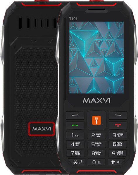 

Телефон Maxvi T101 (красный)
