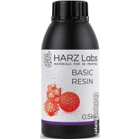 Фотополимер HARZ Labs Basic Resin 500 г (красный) в Барановичах