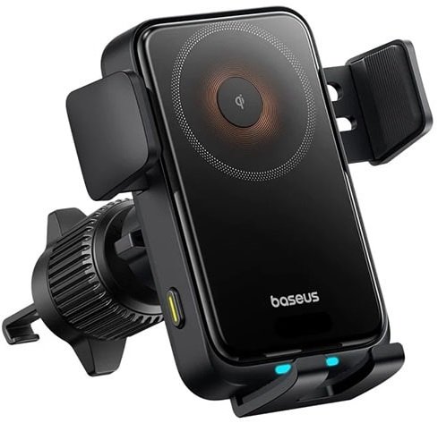 

Держатель для смартфона Baseus Wisdom Pro Auto Coil Alignment Car Mount Wireless Charger Air C40381501123-00